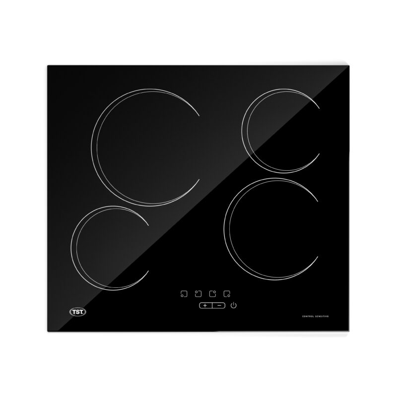 Anafe Vitro 4 HORNALLAS - BLANCO/NEGRO TST® - Image 2