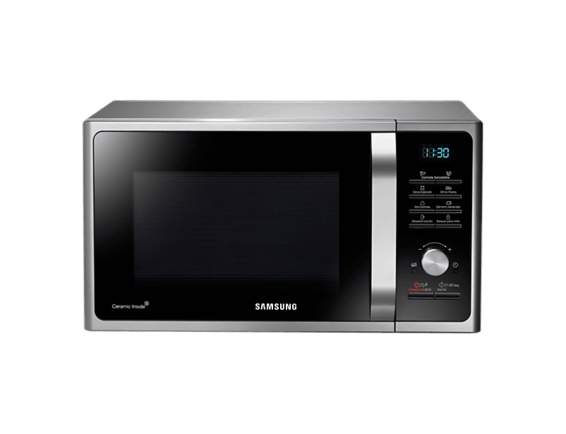 Microondas con Grill SILVER de Interior Cerámico - Samsung® 23L/28L