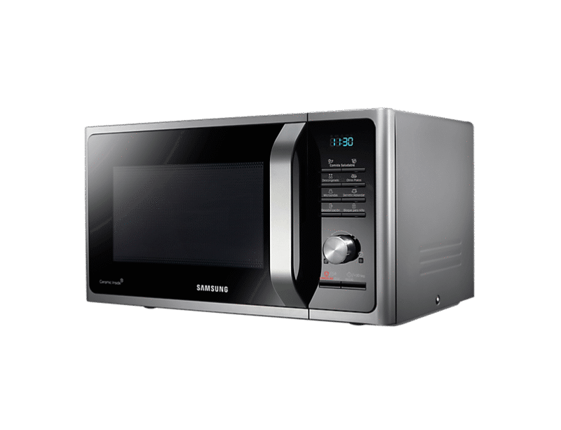 Microondas con Grill SILVER de Interior Cerámico - Samsung® 23L/28L - Image 2