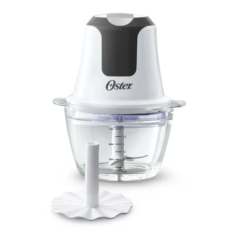 Mini Chopper Oster® - 3 tazas con tazón de vidrio - Image 2