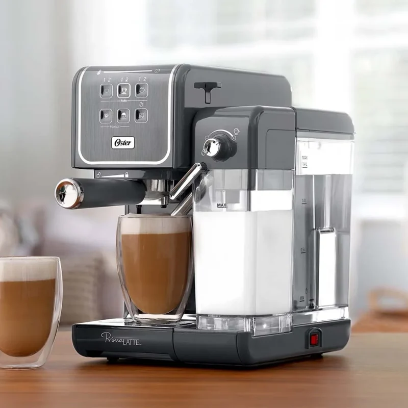Cafetera PrimaLatte™ Touch - Oster® BLANCO/NEGRO - Image 10