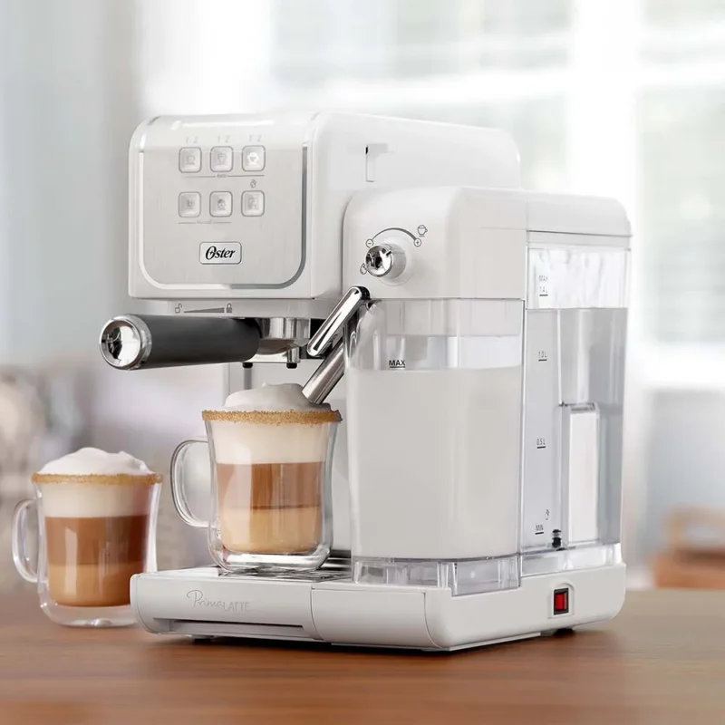 Cafetera PrimaLatte™ Touch - Oster® BLANCO/NEGRO - Image 9