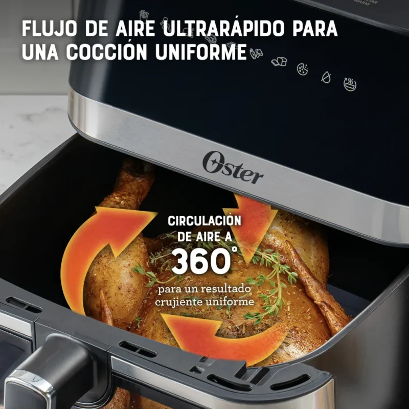 Freidora de Aire Digital Recubrimiento 7.5L Oster® - Image 9