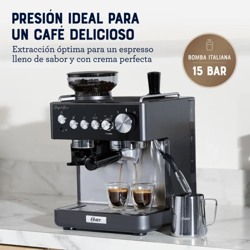 Cafetera Perfect Brew Grinder para Espresso Oster® - Image 3