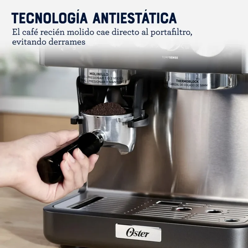Cafetera Perfect Brew Grinder para Espresso Oster® - Image 6