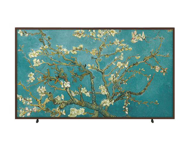 65" The Frame Art Mode 4K Smart TV LS03A + MARCO INTERCAMBIABLE THE FRAME - Samsung® BEIGE/NOGAL