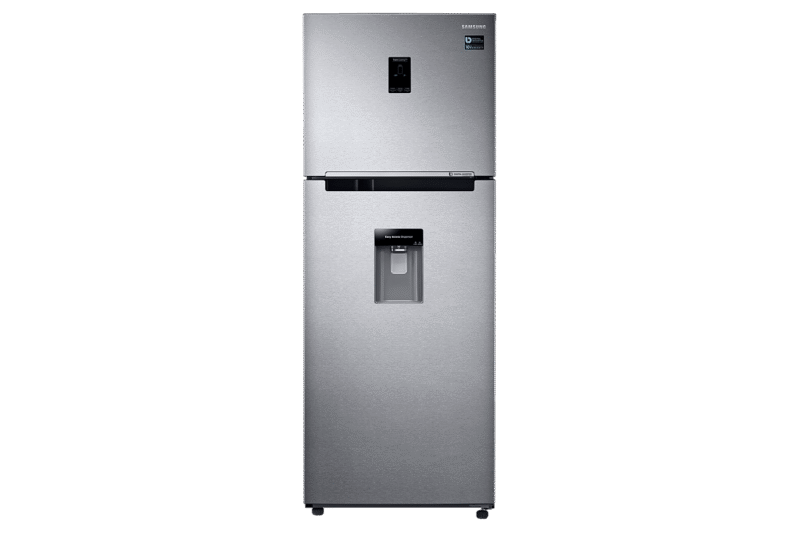 Heladera freezer superior No Frost inoxidable 382 Litros - Samsung® SILVER/NEGRA