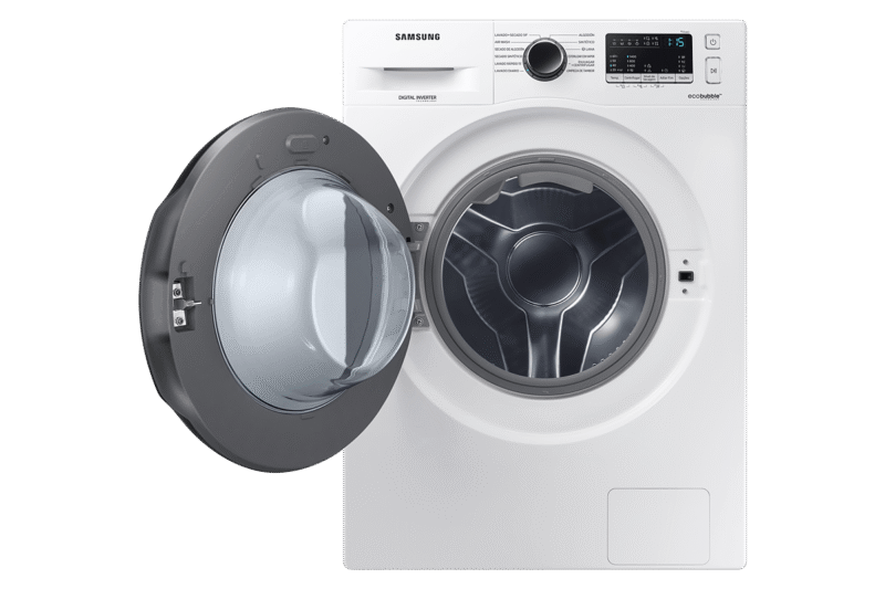 Lavasecarropas 9,5 kg con Ecobubble - Samsung® BLANCO/INOX - Image 6