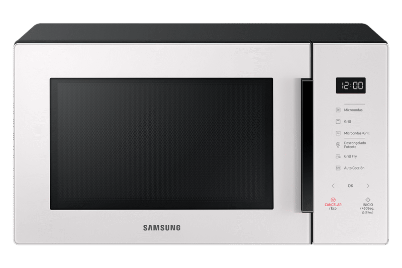 Microondas con Grill Fry 30L - Samsung® BLANCO/GRIS