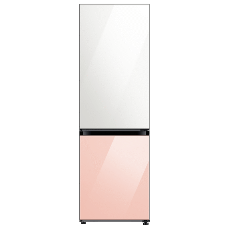 Heladera BESPOKE 328LTS Mixed Clean GLAM - Samsung® WHITE-PINK/WHITE-NAVY