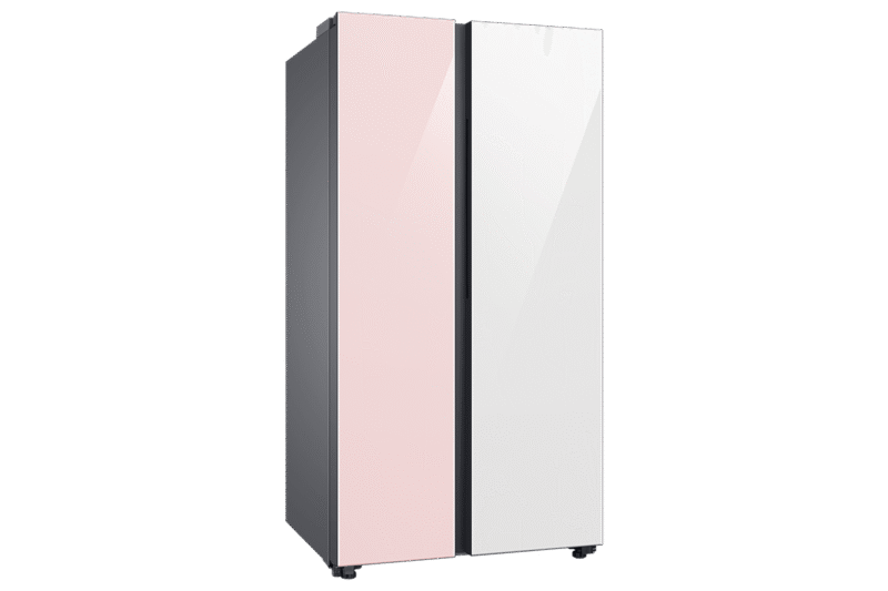 Heladera Bespoke Side By Side 626L Clean WHITE/PINK - Samsung® - Image 2