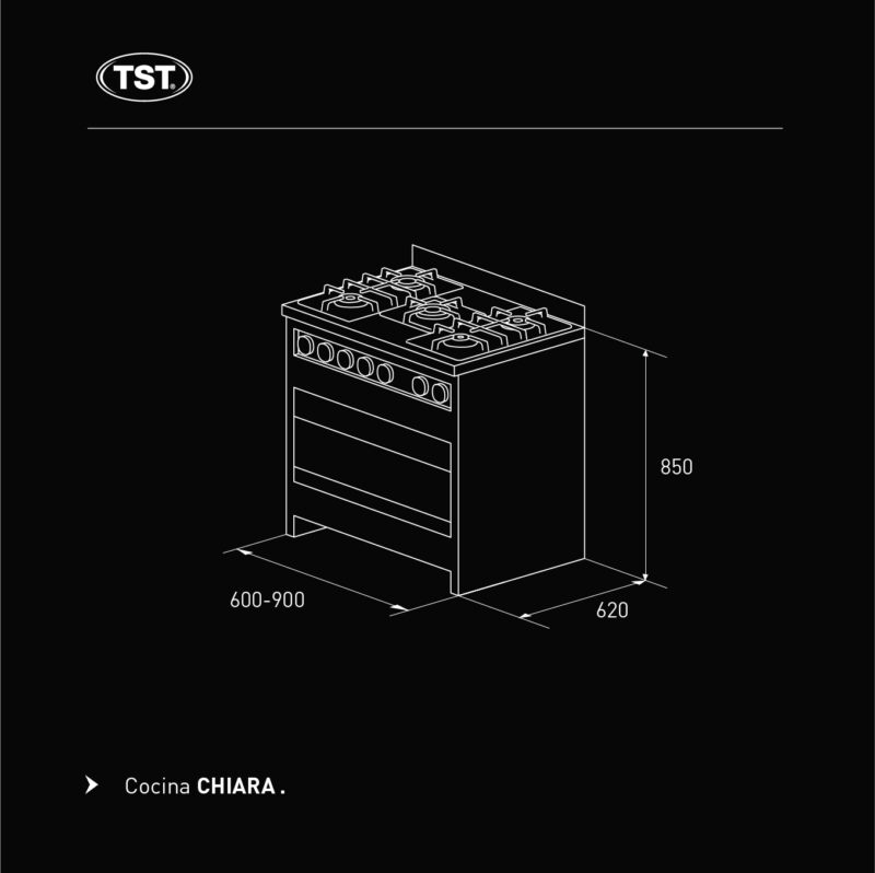 Cocina Chiara 60 - 3 COLORES TST® - Image 5